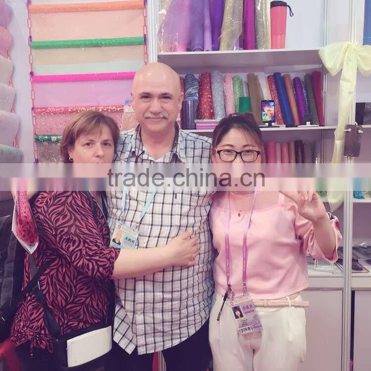 Hot Selling Textile Bronzing and Glitter Printing Table Runner Celebration Decoration