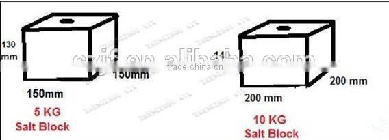 Animal licking mineral salt block automatic hydraulic press machine