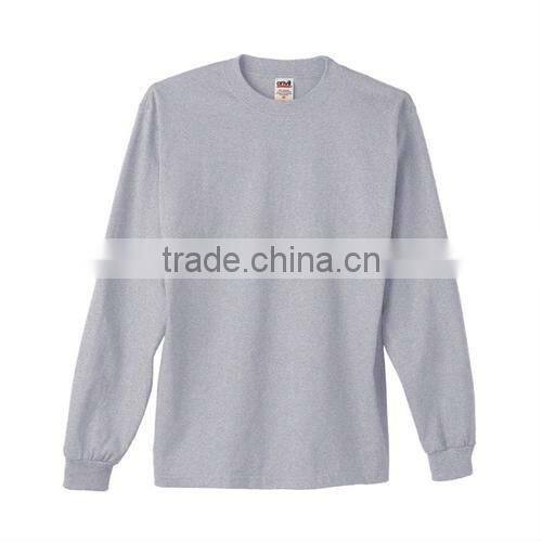 Cotton Long-Sleeve Jersey Tagless T-shirt