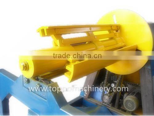 5 Ton Hydraulic Colored Steel Coil Decoiler for Sale