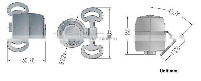 Car reversing camera system with 5 Inch color digital tft lcd monitor