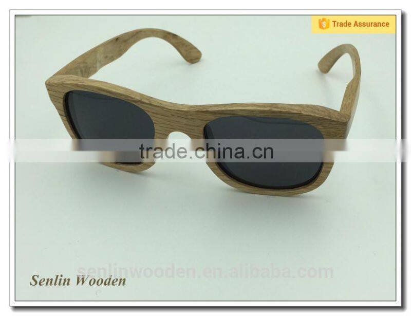 Trade Assurance Sunglasses 2015 New Products Custom PromotionalWooden Sun Glasses Bamboo Sunglasses