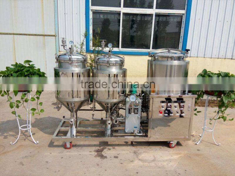 50L Electric Brewing System Mini Beer Brewing Equipment For sale