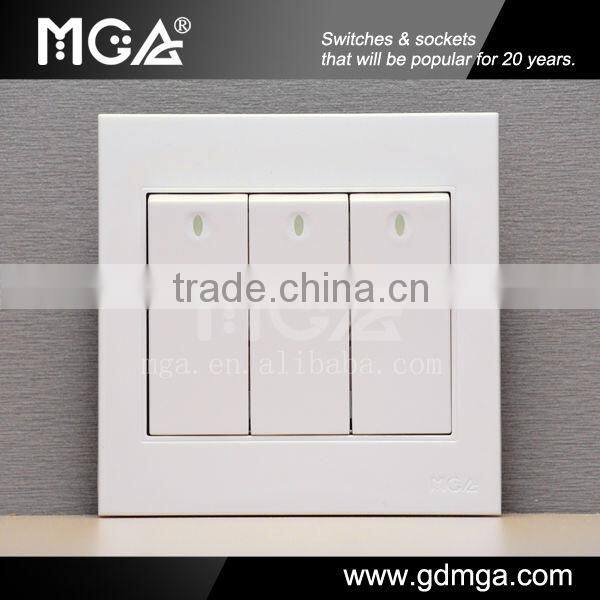 light switch european standard AC switch