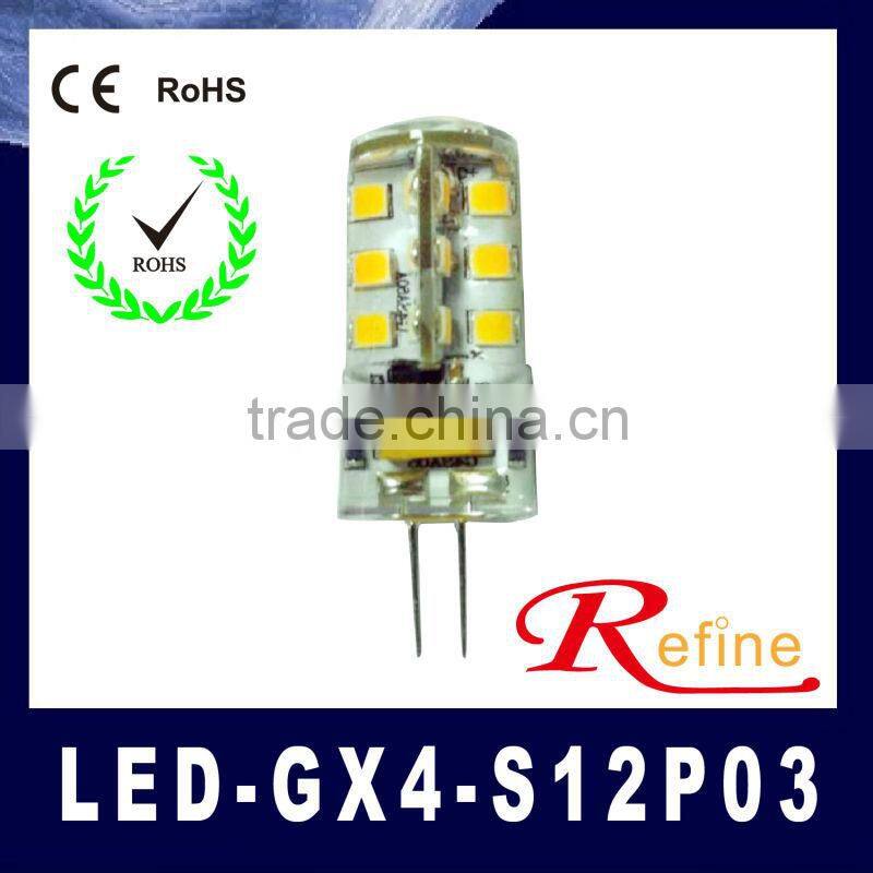 G4 LED AC / DC 12V 2W PC COB g4 led lamp