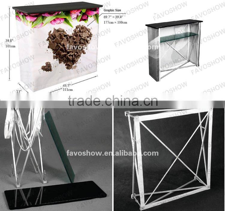 Hot Sale ABS Promotion Table, High Quality Promotion Counter