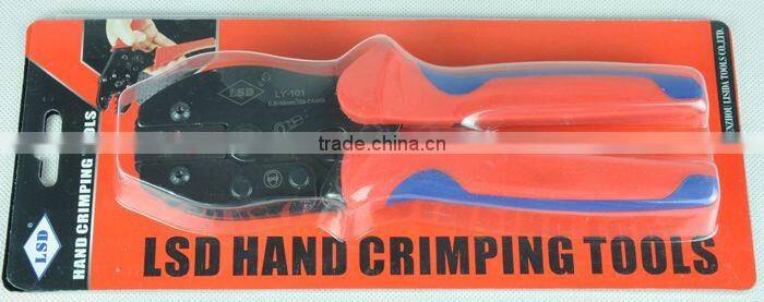 LY-101 Ratchet hand crimping tool for non-insulated terminals 0.5-10mm2 professional compression crimping tools