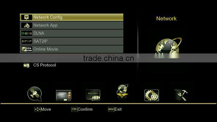 Dual Core vu duo 2 V8 super v8s DVB-S2 full hd satellite tv box decoder for encrypted channels powervu biss key cccam