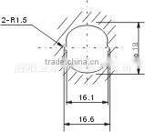 Hot sale pin tumbler lock with tubular key cabinet emergeny lock
