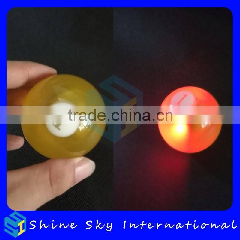 2017 New Product High Quality Crystal Light Up Billiards Patented Product