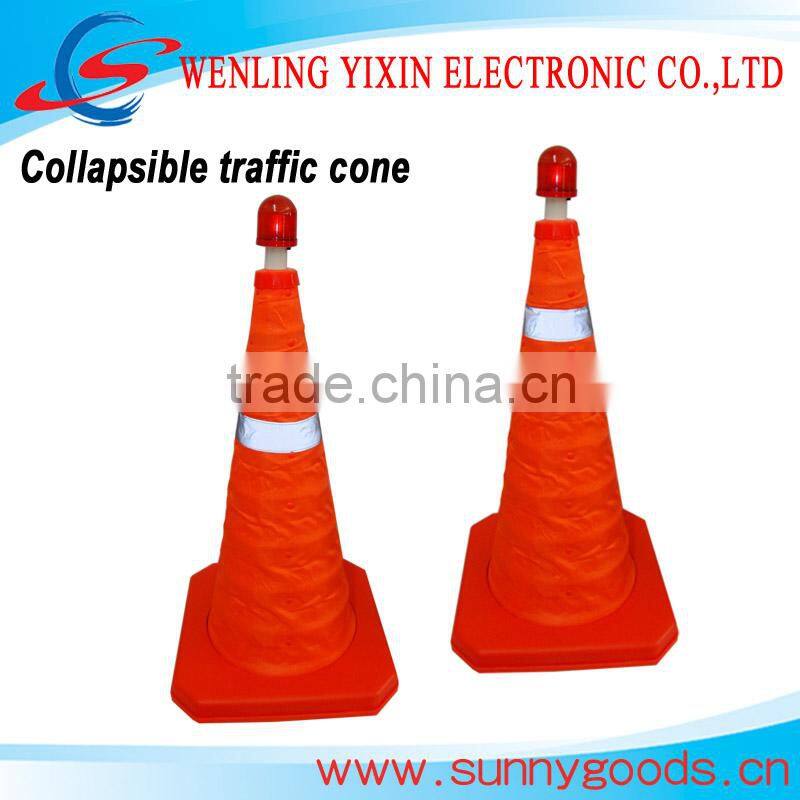 height 700mm retractable safety cones trafic cones