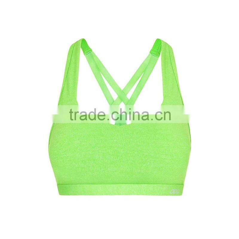 Active Fitness Wear Seamless Sports Bra Strap Yoga Bra
