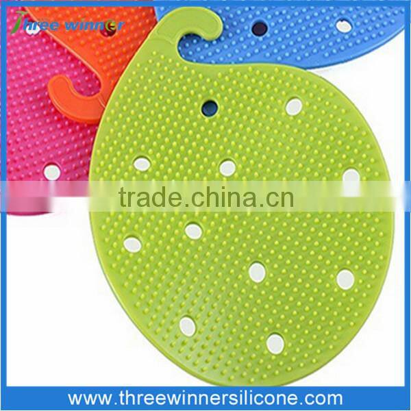 Kitchenware Tools Fruit Silicone Washing Brush