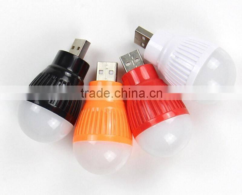 1PC Portable Mini USB LED Light Lamp Bulb For Computer Laptop PC Desk Reading
