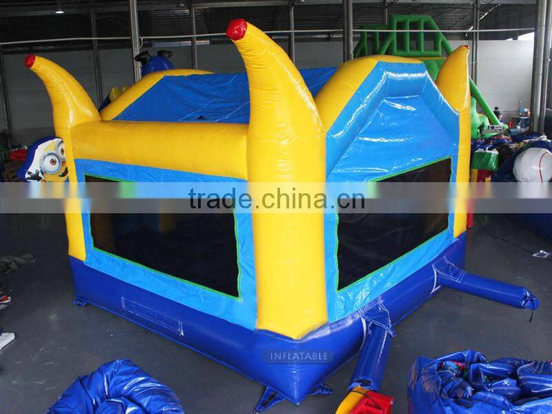 New PVC Inflatable Minions bouncer house for sale