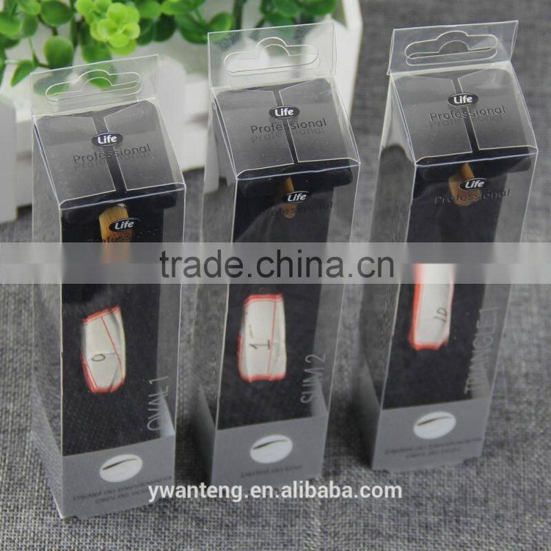Box PVC plastic square clear box for makeup brush