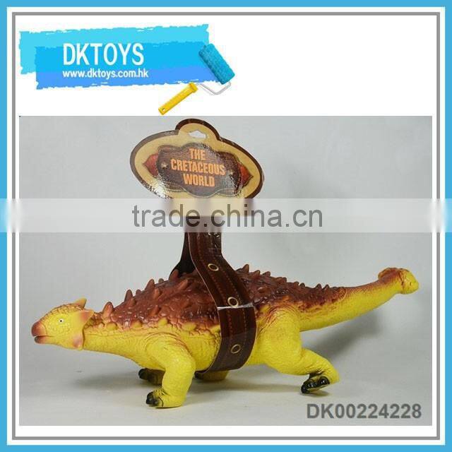 Roto cast dinodsaur soft pvc dinosaur with PP cotton stuffed