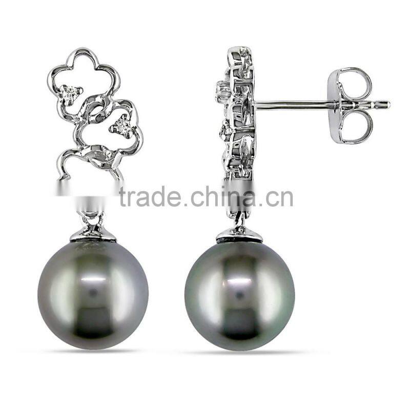 wholesale 925 sterling silver bridal pearl jewelry set