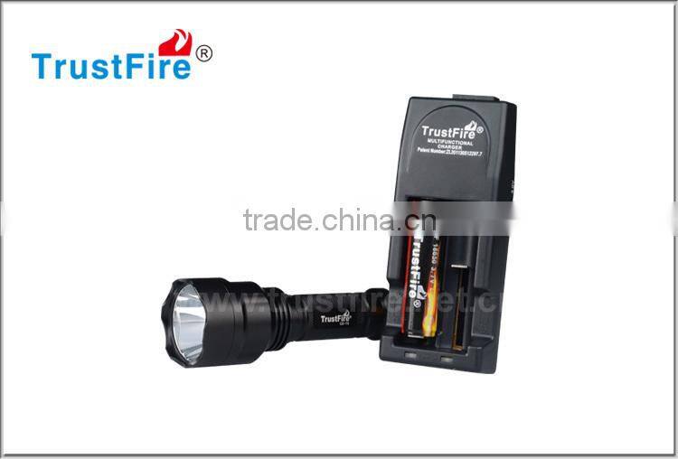 Trustfire C8-T6 xml T6 rechargeable aluminum 1000 lumen led flashlight