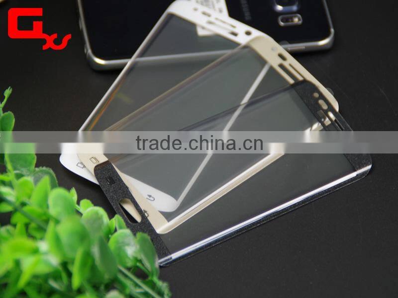 Ultra thin 0.3mm 9h hardness 2.5d 99% transparency for iphone 6 luminous glass anti glare screen covers