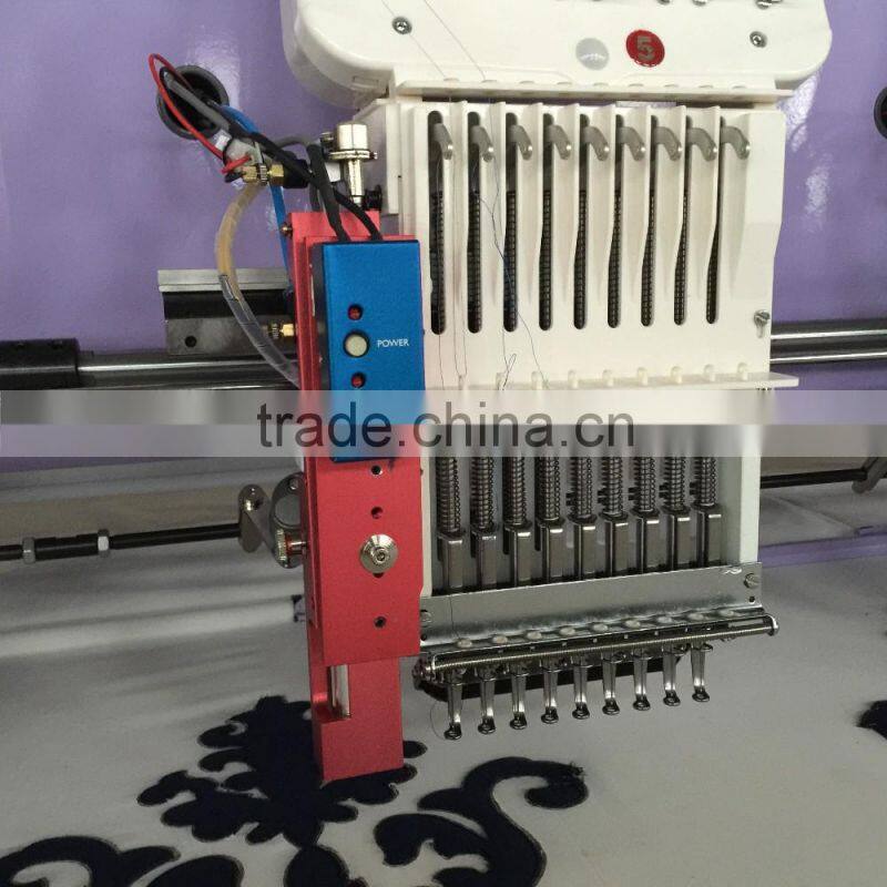 single head embroidery machines with prices(double sequin+chenille+simple coiling)