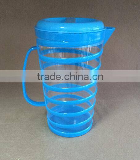 Plastic water jug with lid TG20002A