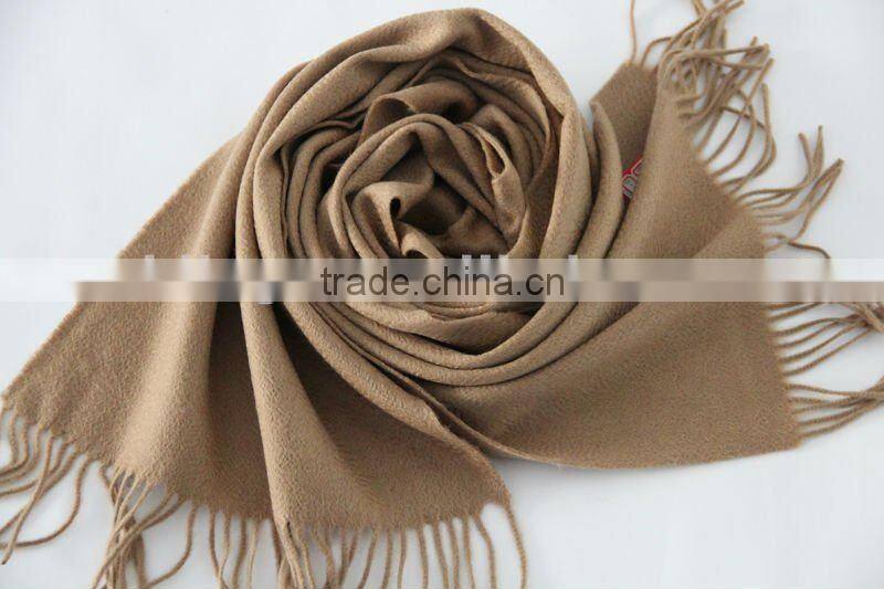 water wave wool/cashmere blended woolen scarfs