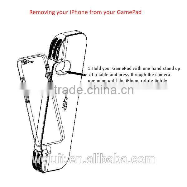 MFI Certified Joystick Type Compatible Platform Game Controller for iPhone 6