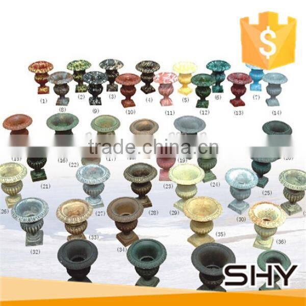 decorative wrought iron planters holder