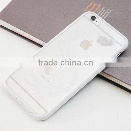 case cover for iphone 6s, snowflake phone case, mobile phone back cover, transparent phone cover