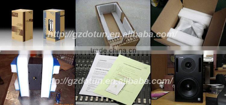 Professional amplifier wooden bluetooth portable trolley speaker