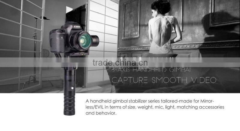 3 Axis Handheld Camera stabilizer for GH4, G7, Canon 5D Mark III, 7D, 70D, 60D, GX7