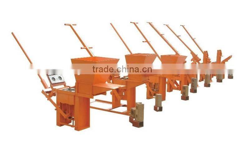 Huali brand QMR2-40 Best Quality Manual Clay Brick Making Machine Iran Product Brick Making Machine Price