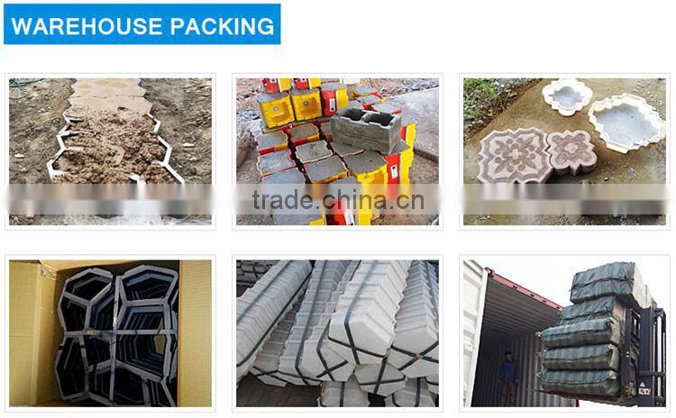2016 High Quality PP Durable Moulds For Interlock Outdoor Tiles Different Shapes Sizes