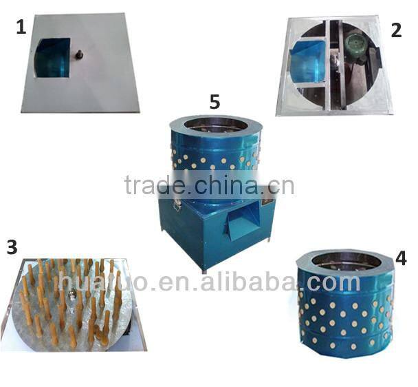 2016 industrial stainless steel chicken plucker fingers rubber finger