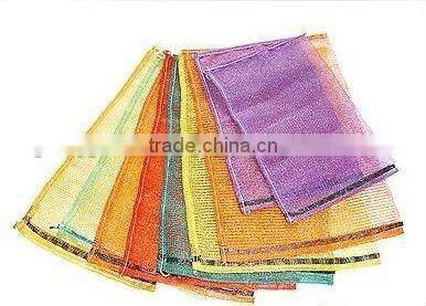 Leno mesh bag for vegetables and fruits with cheap price