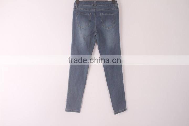 Garment Stocklot Kids Skinny Denim Girls Jeans