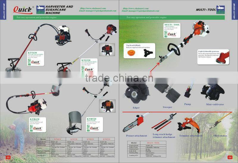 43cc rice reaper harvest cutter machine