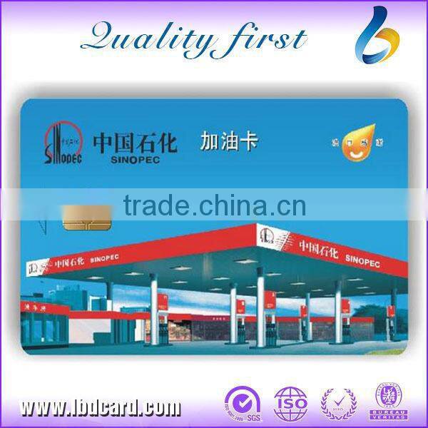 CR80 ISO 7816 AT24C02 PVC Smart Cards