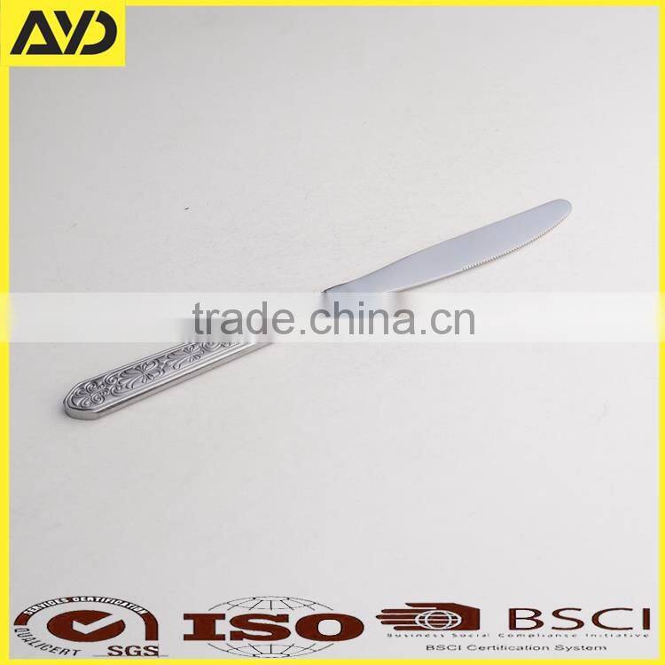 Stainless Steel Western Style Cutlery Knife Fork Spoon Teaspoon