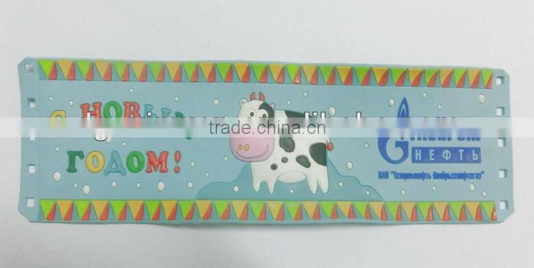 custom promotion soft pvc colorful 3d mugs