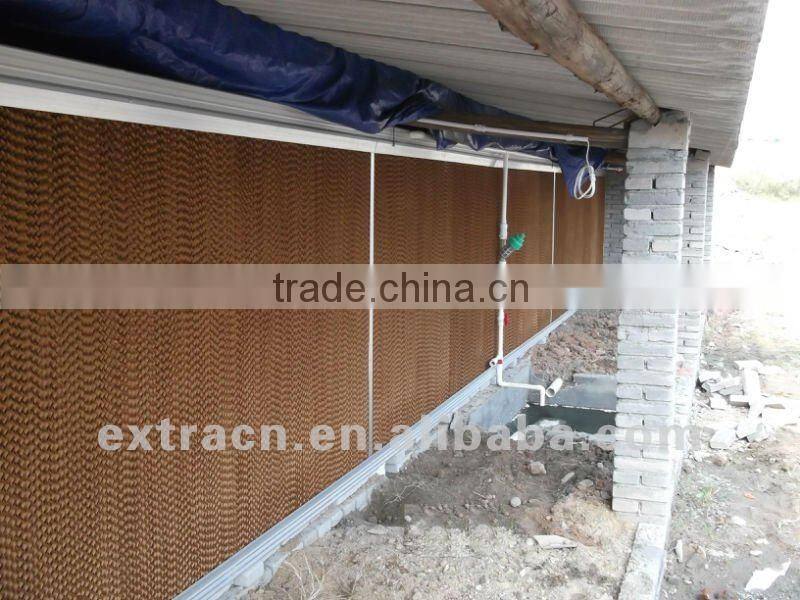 automatic poultry evaporative cooling pad