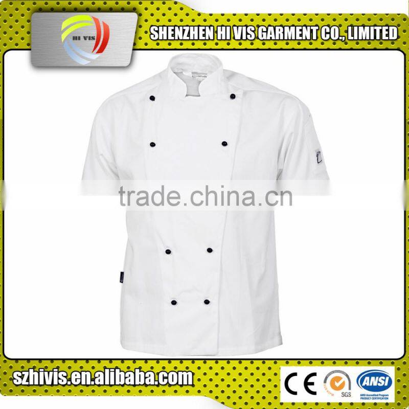 factory price wholesale cotton Chef uniform for cooking
