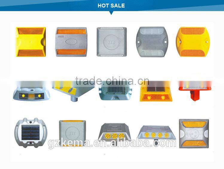 Aluminum Solar Powered Cats Eyes,Reflective Road Stud