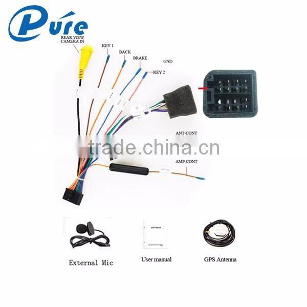 2 Din 7 inch android car dvd player with Bluetooth 3G GPS Wifi Radio