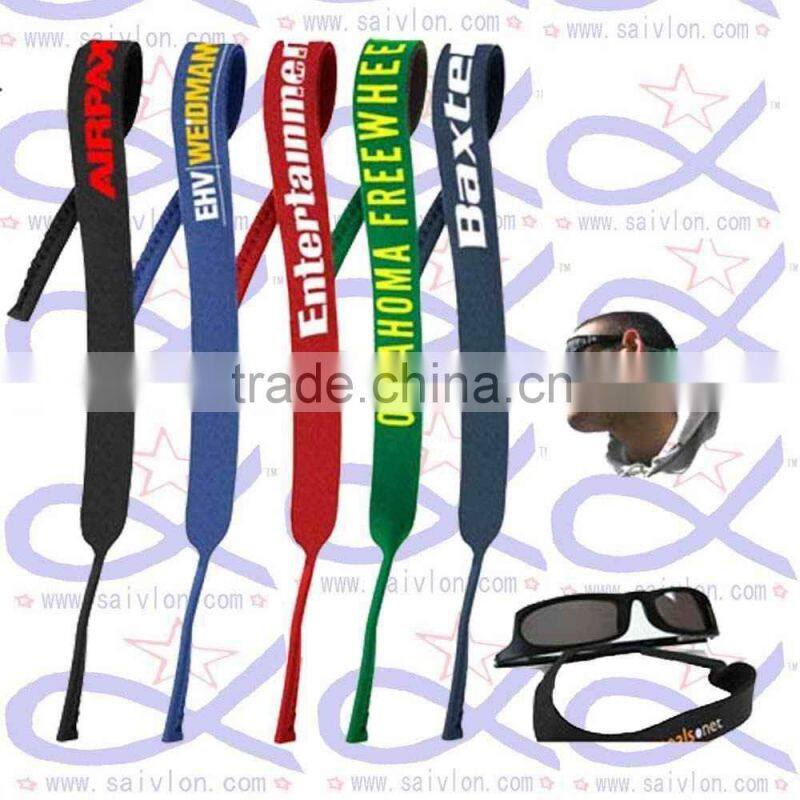 Hot sale sunglasses neoprene croakies/neoprene sunglasses strap