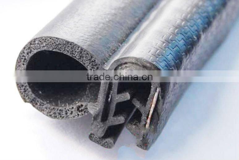 Auto glass window rubber seal