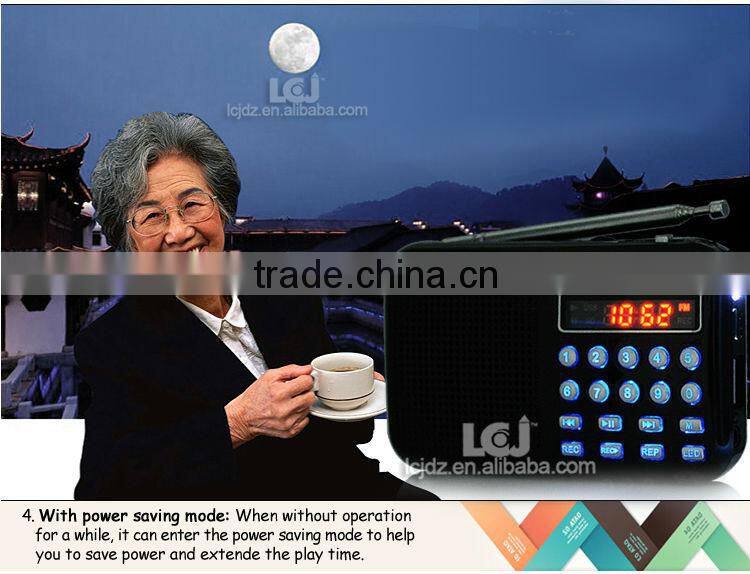 L-065 fm radio card reader speaker,mini card reader speaker,micro sd memory card reader speaker