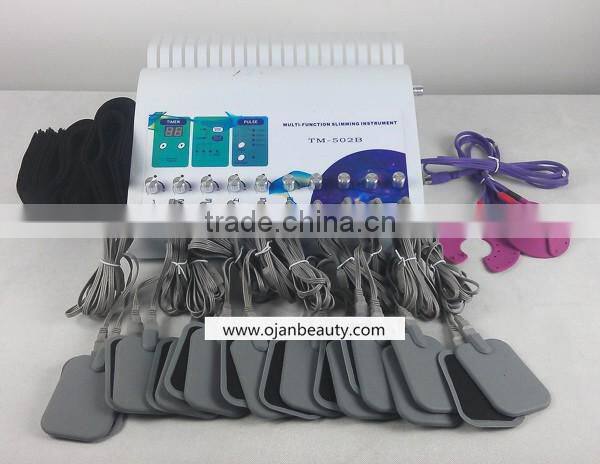 promoting Professional Fitness EMS Electro Stimulation Machine Combining Infrared Slimming and Electronic Muscle Stimulator