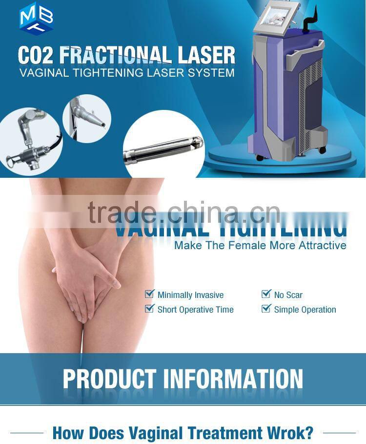 Multifunction laser co2 fractional laser skin treatment machine treatment for face and body